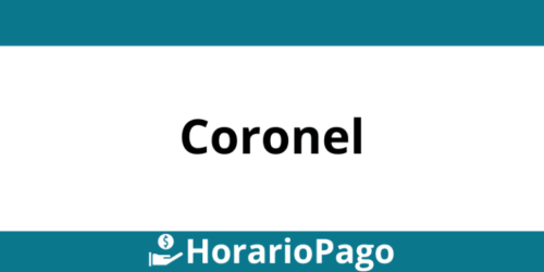 Horario y teléfono Servipag en Coronel