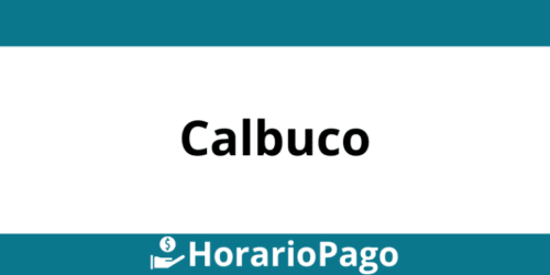 Horario y teléfono Servipag en Calbuco