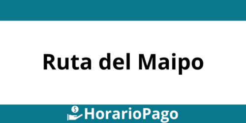 Horario y teléfono Servipag en Ruta del Maipo