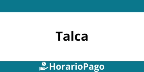 Horario y teléfono Servipag en Talca